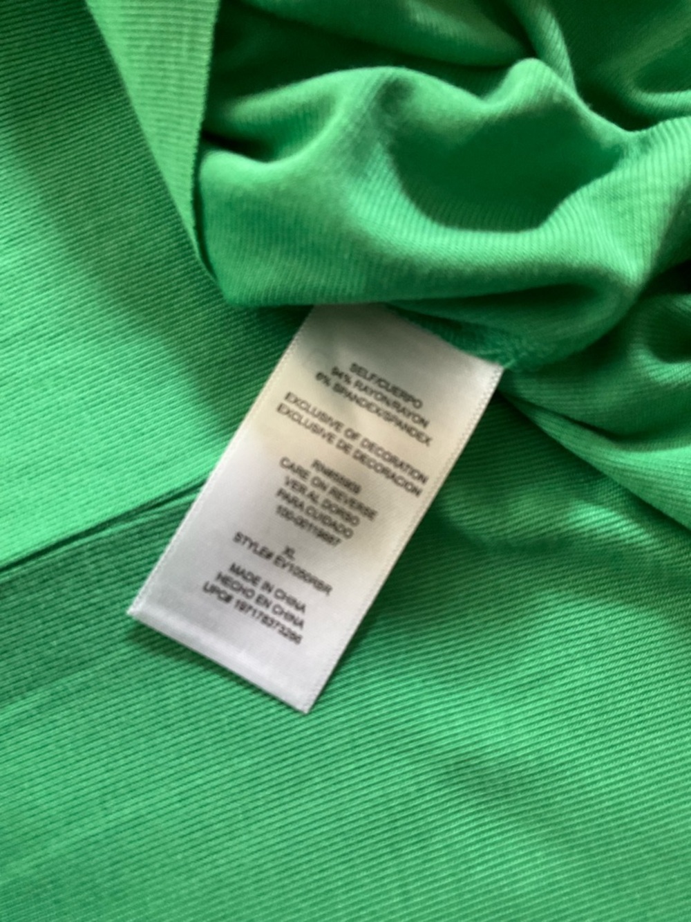 Every Everyday Crewneck Short Sleeve Tee Kelly Green XL - Picture 5 of 7